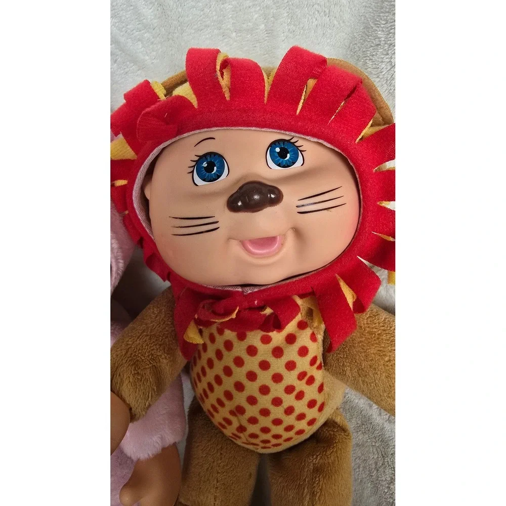 Cabbage Patch Kids Cuties Doll Lot of 5 Unicorn Reindeer Tiger Lion Flamingo